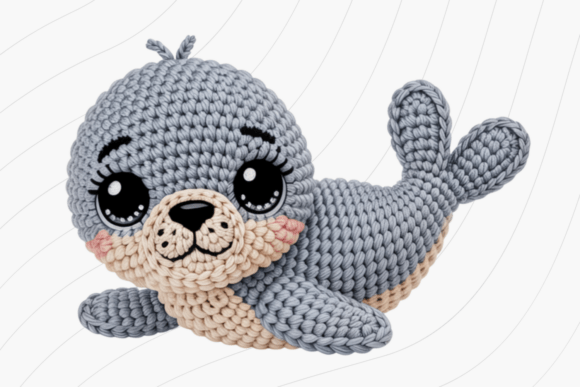 Download Crochet Baby Seal PNG - Premium Resources